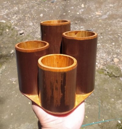 Handicrafts Pencil Cases Flower Vases Spoon Holders Bamboo Crafts