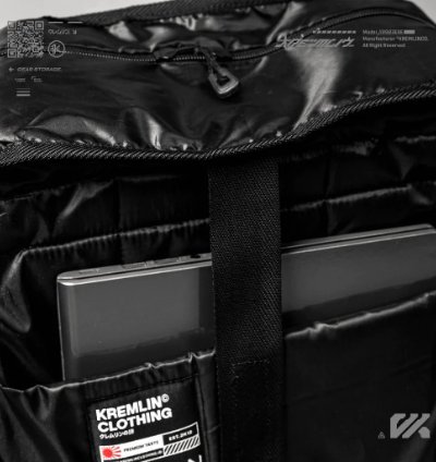 Kremlin Detroit Tech Gear Backpack 25l - Black