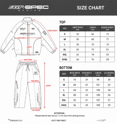 Kremlin Gt-spec - Tracksuit Oneset - Black