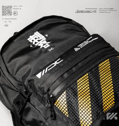 Kremlin Naito Tech Gear Bagpack Backpack - Black