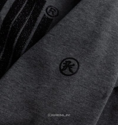 Kremlin Surge - Pullover Hoodie Typo Graphic Hd Caviar