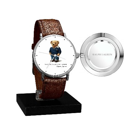Polo Watch Luxury Preppy Bear Design With