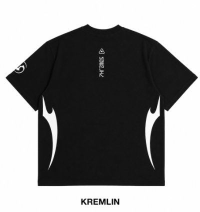 Kremlin Oversized Puff T-shirt Black - Toshi