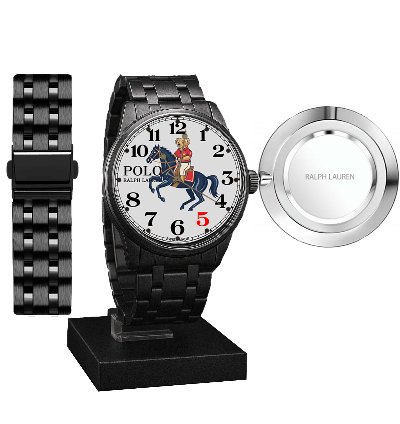 Polo Watch Bear Riding A Horse Design