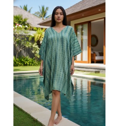 Flowy V Neck Caftan For Women