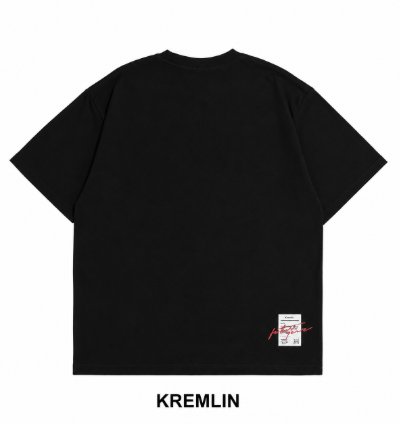 Kremlin Meltdown - T-shirt Oversized Relaxed Fit Black Hd