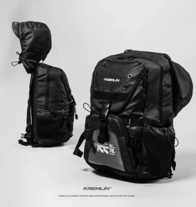 Kremlin External - Backpack Hood Black 30 L
