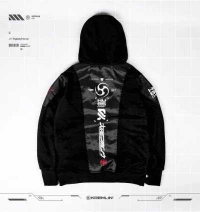 Kremlin Hayabusa - Cyber techwear Pullover Hoodie