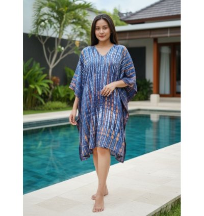 Womens Resort Kaftan Dress