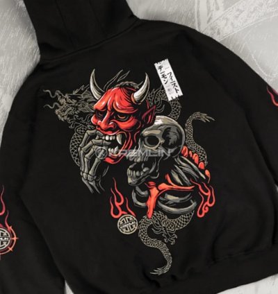 Kremlin Grimask - Pullover Hoodie Mythology Revival Black