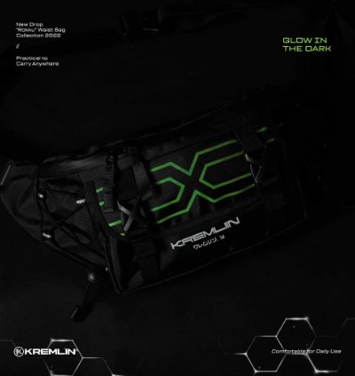 Kremlin Rokku - Waistbag Original Glow In The Dark
