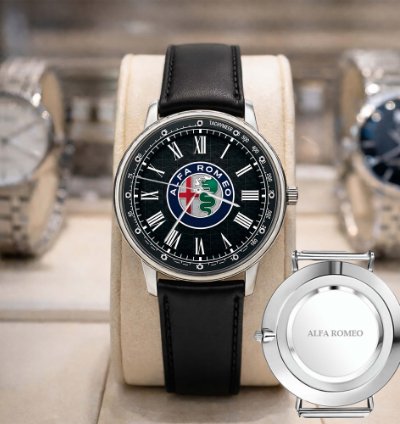 Alfa Romeo Black Design Sport Watch