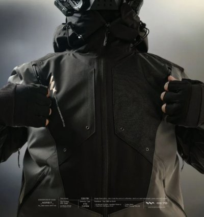 Kremlin Modular Windbreaker Jacket Norbit