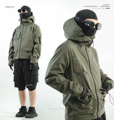 Kremlin Trooper - Jacket Windbreaker Gorpcore Outerwear 3 Colors