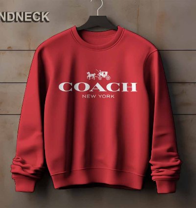 Coach Logo Sweatshirt Elegant Design Us Size