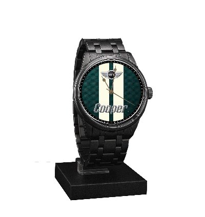 Mini Cooper Green Watch Stainless Steel