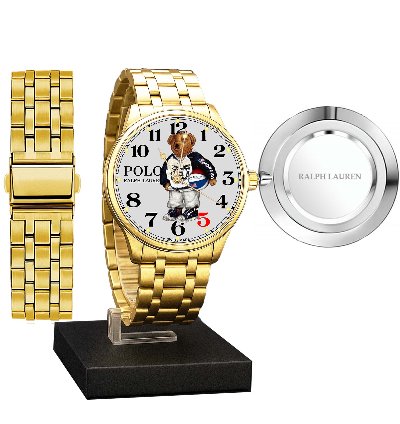 Polo Watch Luxury Bear Design