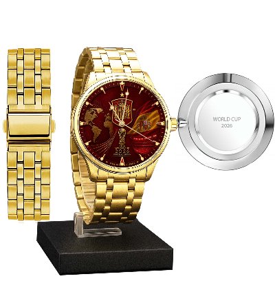Spanish Team Logo Watch 2026 World Cup Elegant Design Suitable For Spanish Football Team Supporters