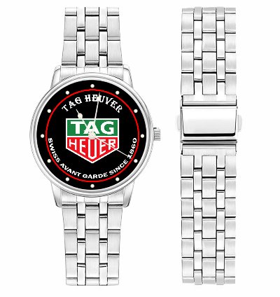 Tag Heuer Logo Swiss Avant Garde Since 1860 Sport Watch