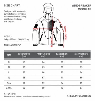 Kremlin Modular Windbreaker Jacket Norbit
