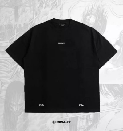 Kremlin Oversized Anime T-shirt - Rumbling
