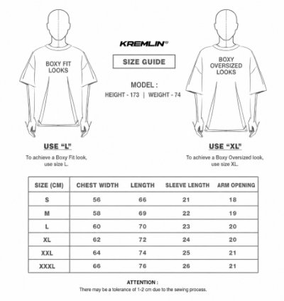 Kremlin Boxy Glow T-shirt Black - Rise