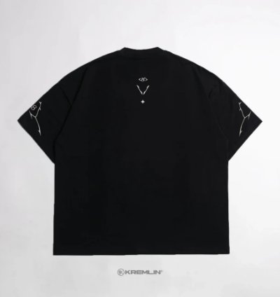 Kremlin Boxy Glow T-shirt Black Level Up