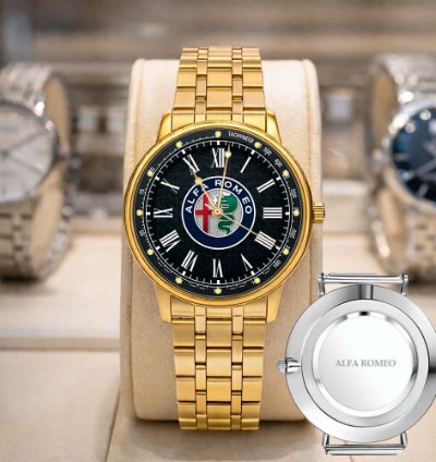 Alfa Romeo Black Design Sport Watch