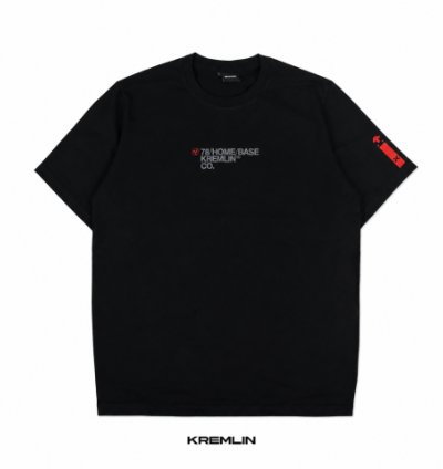 Kremlin Cyber Graphic T-shirt Black Netrun
