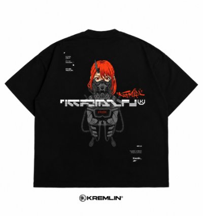 Kremlin Oversized Anime T-shirt - Maxima