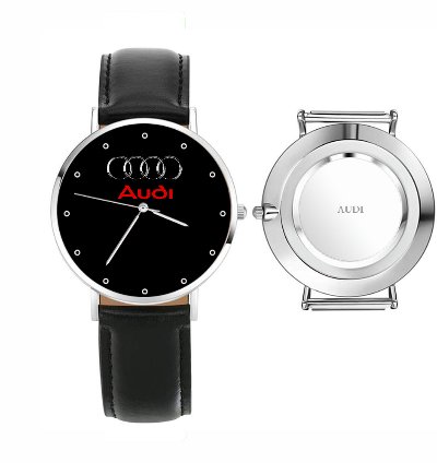 Audi Logo Otomotive Super Car Sport Watch