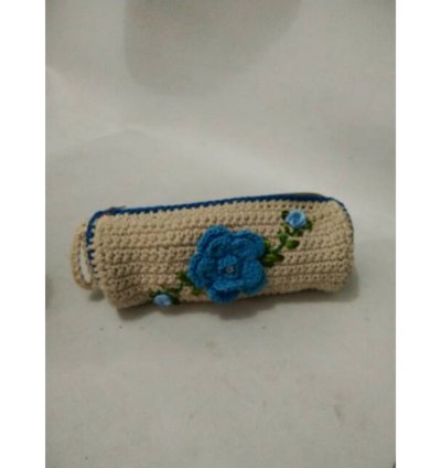 Authentic Handmade Knitted Pencil Wallet