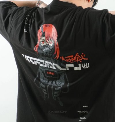Kremlin Oversized Anime T-shirt - Maxima