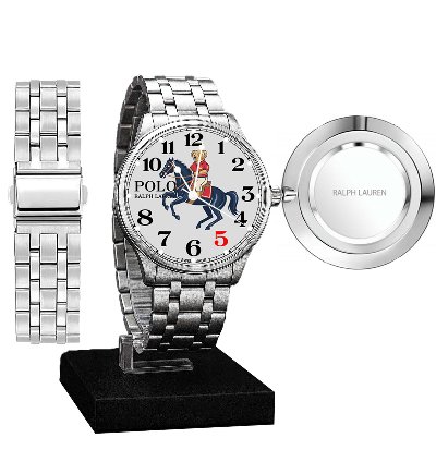 Polo Watch Bear Riding A Horse Design