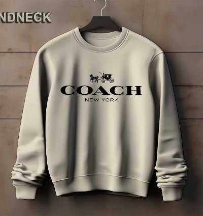 Coach Logo Sweatshirt Elegant Design Us Size