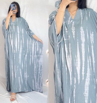 Relaxed Fit Artisan Caftan Dress