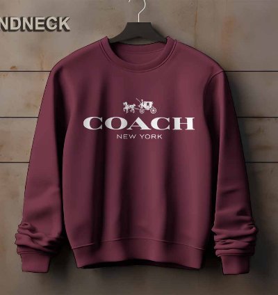 Coach Logo Sweatshirt Elegant Design Us Size