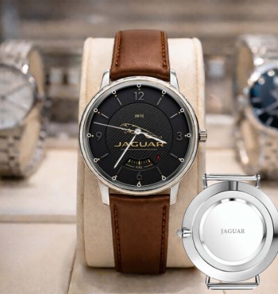 Super Car Otomotive Luxury Jaguar Speedometer Cars Sport Watch
