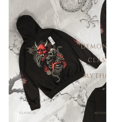 Kremlin Grimask - Pullover Hoodie Mythology Revival Black