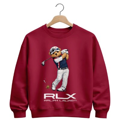 Sweatshirt Golf Polo Bear Rlx