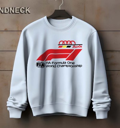 Audi F1 Logo Sweatshirt Elegant Design Us Size