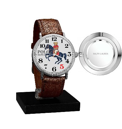 Polo Watch Bear Riding A Horse Design