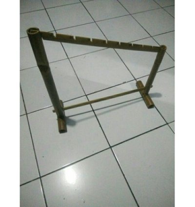 Angklung Display Pole Set With Various Tones