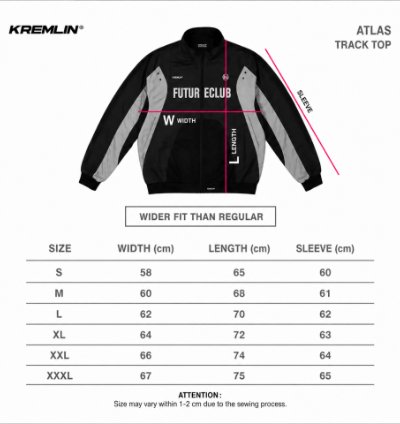 Kremlin Classic Track Jacket Navy Atlas