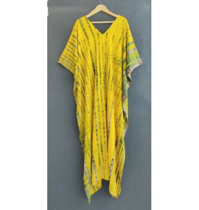 Elegant Maxi Kaftan Comfortable Loose Fit Everyday Resort Wear