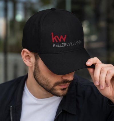 Kw Keller Williams Logo Cap Classic Navy Adjustable Real Estate Baseball Hat