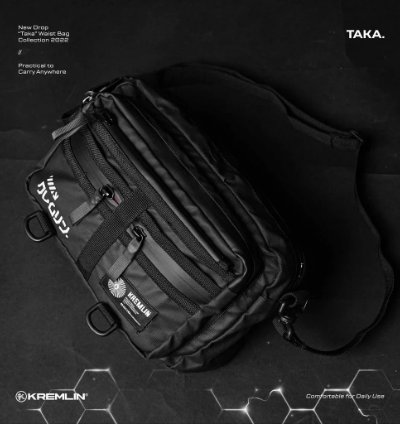 Kremlin Taka - Slingbag Waist Bag 3 Styles Original