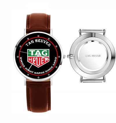 Tag Heuer Logo Swiss Avant Garde Since 1860 Sport Watch