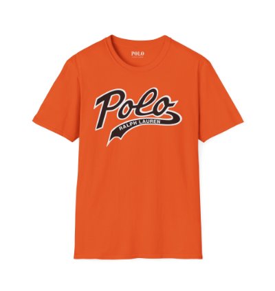 Polo Ralph Lauren Orange T-shirt - Size Usa