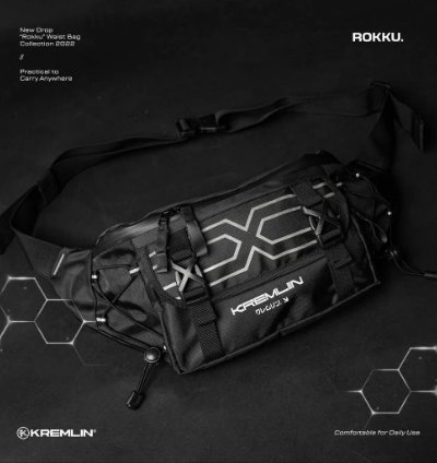 Kremlin Rokku - Waistbag Original Glow In The Dark